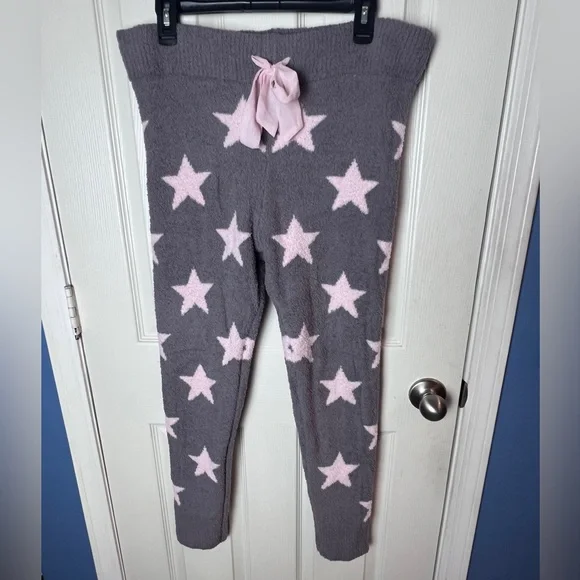 Honeydew intimates super soft Star pink gray lounge pants XL - Picture 3 of 9